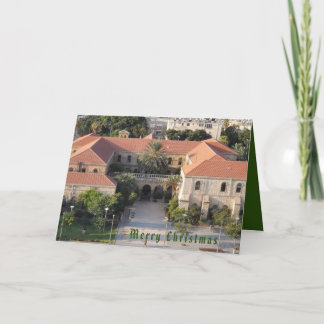 Cartão De Festividades Rambam Carmelite Monastery