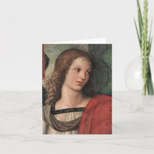 Cartão De Festividades Raphael Christmas Angel Note Card Raffaello Sanzio