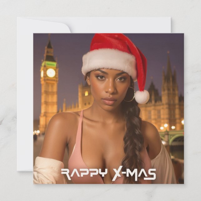 CARTÃO DE FESTIVIDADES RAPPY X-MAS (Frente)