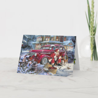 Cartão De Festividades Rat Rod Studios Christmas Cards 3