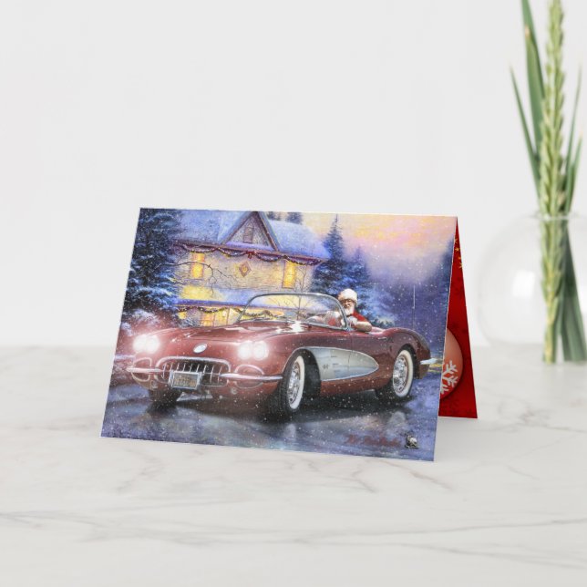 Cartão De Festividades Rat Rod Studios Christmas Cards 4 (Frente)