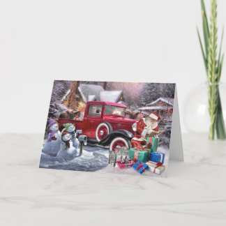 Cartão De Festividades Rat Rod Studios Christmas Cards 6