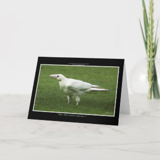 CARTÃO DE FESTIVIDADES RAVEN BRANCO