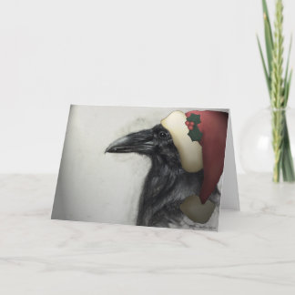 Cartão De Festividades Raven para a Estação