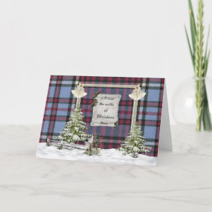 Cartão De Festividades RCAF Original Tartan