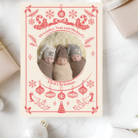 Red Berry Triplets Bebê Primeiro Natal