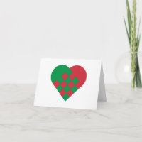 Red Green Danish Heart