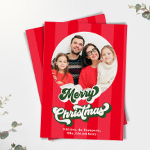 Red Retro Felry Natal 2 Foto