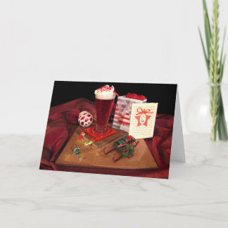 Cartão De Festividades Red Rudolph - Feriado