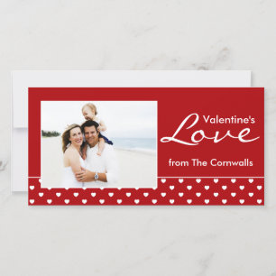 Cartão De Festividades Red Valentine's Love
