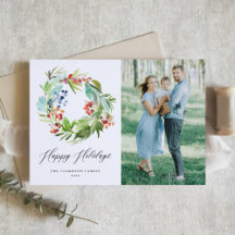 Red Winterberry e Juniper Wreath Photo