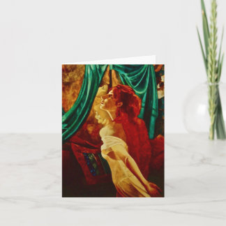 Cartão De Festividades REDHEAD no ESPELHO (c) 1994 S.Tammany