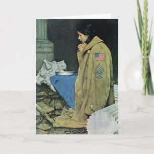 Cartão De Festividades Refugee Thanksgiving