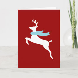 Cartão De Festividades Reindeer