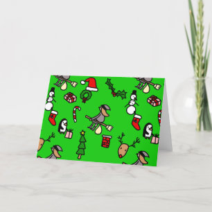Cartão De Festividades reindeer christmas befana
