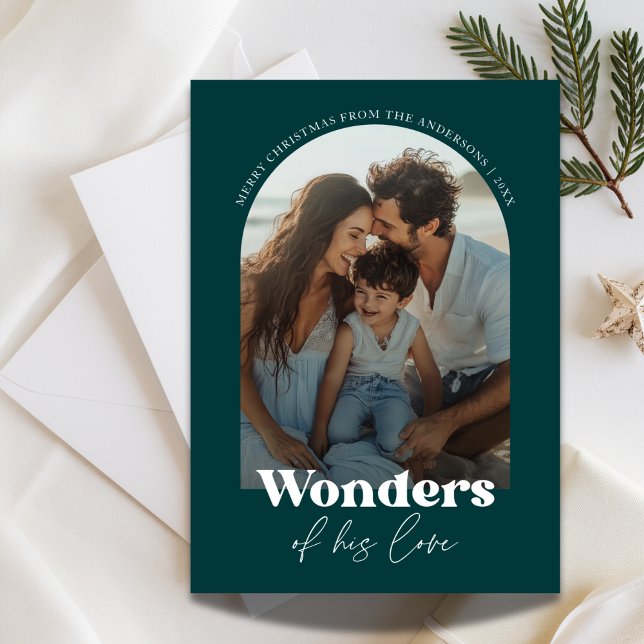 Cartão De Festividades Religiosas Maravilhas De Seu Amor Praias Natal (Criador carregado)
