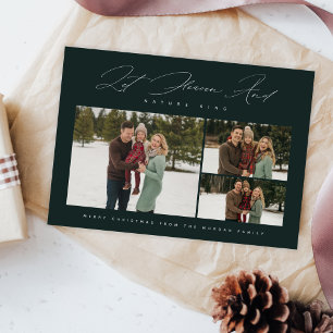 Cartão De Festividades Religioso Deixe Céu e Natureza Cantar Foto