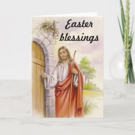 Cartão De Festividades Religious Easter card