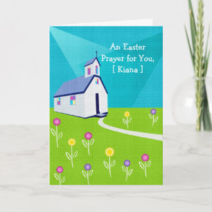 Cartão De Festividades Religious Easter Cards: A Prayer for You