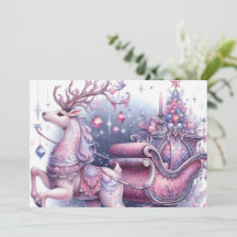 Rena de Natal Caprichosa Roxa