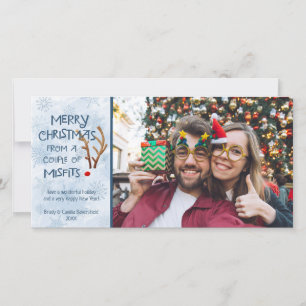 Cartão De Festividades Rena Vermelha abstrato, De Maus-Cabos