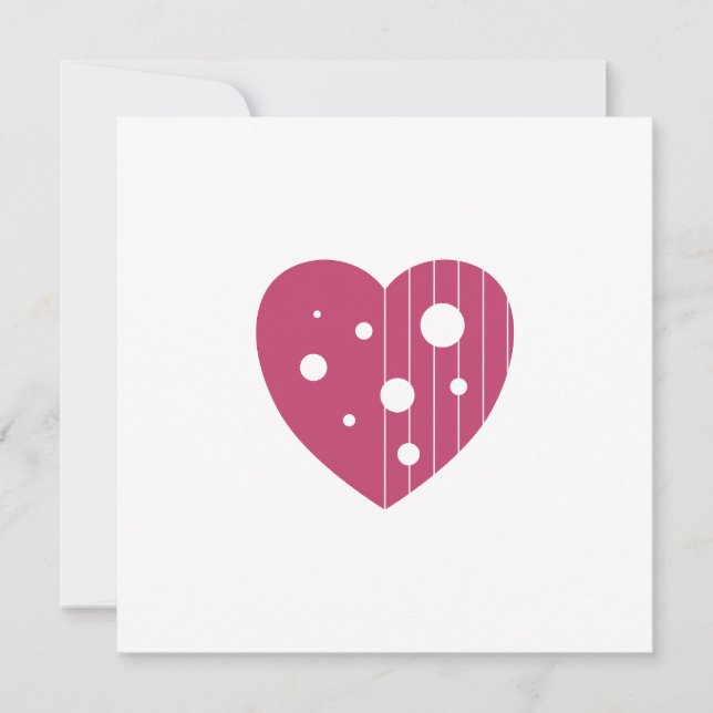 Cartão De Festividades Renda de Amor (Frente)