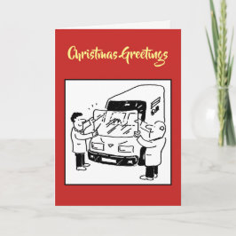 Cartão De Festividades Reparos do para-brisas e substituição do para-bris