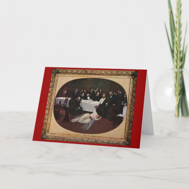 Cartão De Festividades Repentant Magdalen (Frente)