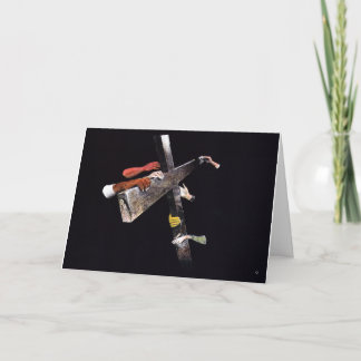 Cartão De Festividades Resgatado da Escuridão