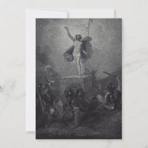 Cartão De Festividades Ressurreição de Jesus Cristo