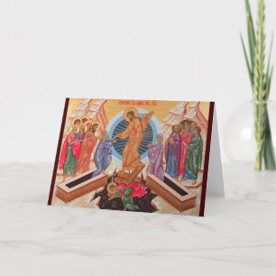 Cartão De Festividades Ressurreição de nosso senhor Jesus Cristo, ícon