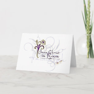 Cartão De Festividades Ressuscitado