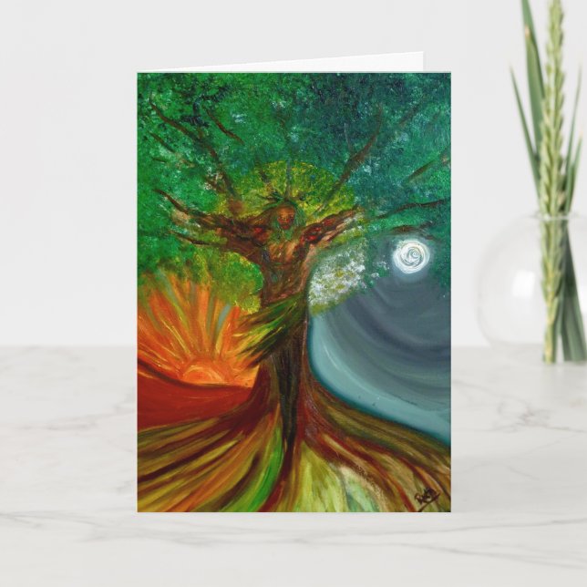 Cartão De Festividades "Resurrection" Easter Card (Frente)