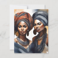 Retrato de Mulher Africana D