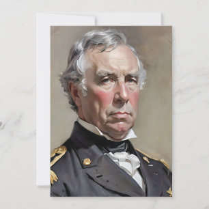 Cartão De Festividades Retrato de Zachary Taylor