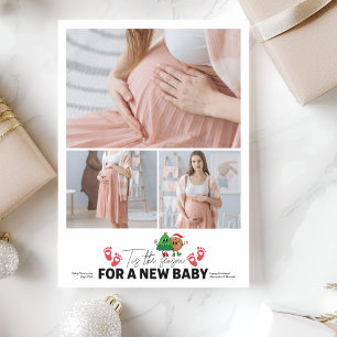 Cartão De Festividades Retro 3 Foto: A Época de Gravidez Anunciada