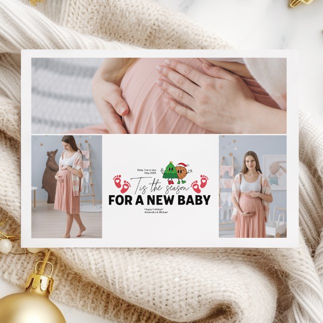 Cartão De Festividades Retro 3 Foto: A Época de Gravidez Anunciada (Criador carregado)