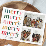 Cartão De Festividades Retro Bold Felry Natal Moderno Mínimo 3 Foto<br><div class="desc">Apresentando nosso moderno Cartão de Férias de Natal Scandinavo, uma escolha versátil e na moda para famílias e empresas. Este cartão combina facilmente a design moderna com a essência acolhedora e convidadora da higúria escandinava, fazer-o a forma perfeita de espalhar o calor de férias para os seus entes queridos ou...</div>