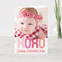 Ribbon XOXO Love And Kisses Valentine's Day Photo