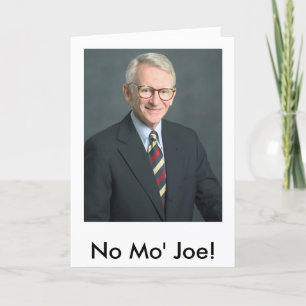 Cartão De Festividades riley_joe, No Mo' Joe!