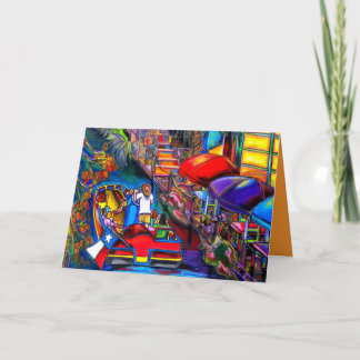 Cartão De Festividades riverwalk card