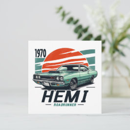 Cartão De Festividades Roadronizador Hemi 1970
