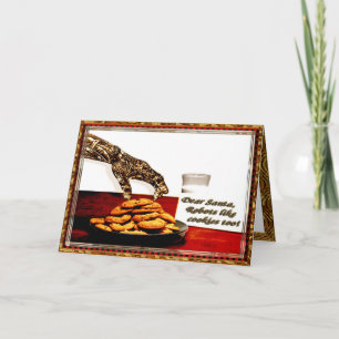 Cartão De Festividades Robots Like Cookies