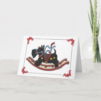 Cartão De Festividades Rocker Scottie