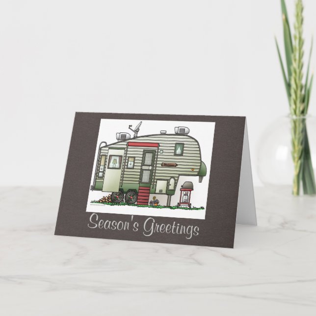 Cartão De Festividades Roda de 5 de alta tecnologia (Frente)