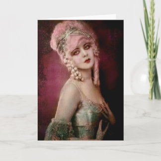 Cartão De Festividades rosa é uma coisa boa