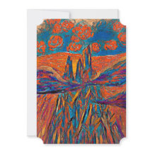 Rosas expressivos no céu