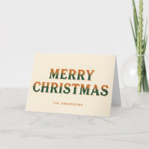 Cartão De Festividades Roteiro do Deserto Ocidental Feliz Natal