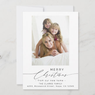 Cartão De Festividades Roteiro Feliz Natal Da Nossa Nova Foto Home