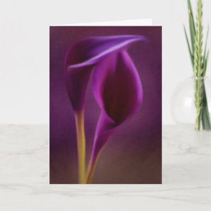Cartão De Festividades Royal Purple Christmas Card